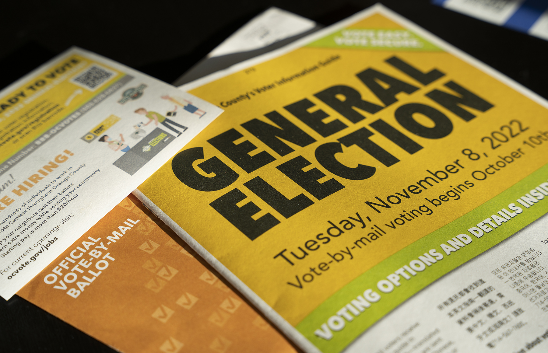 photo of election packet